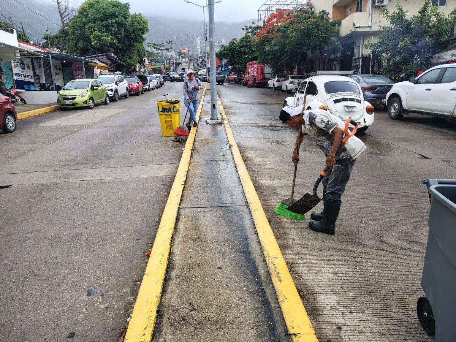 Refuerzan limpieza en Acapulco tras intensas lluvias del fin de semana ...