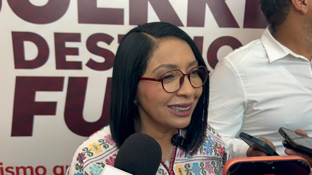 Esthela Damián mantiene actividades a la espera de definición de Morena en Guerrero