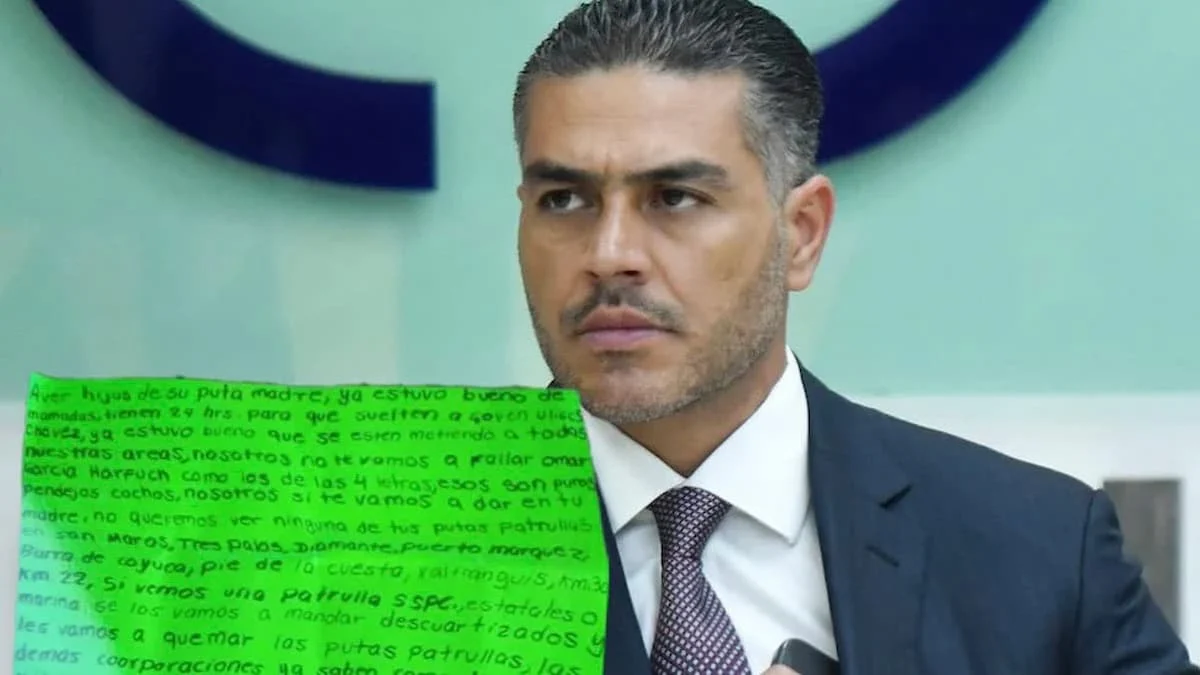 'Los Rusos' amenazan a Omar García Harfuch