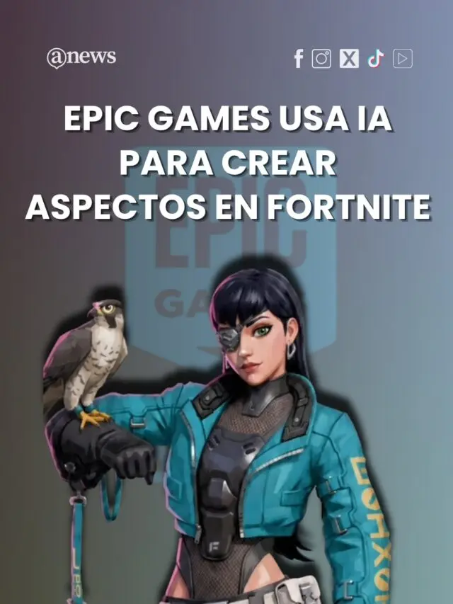 Epic Games usa IA para crear aspectos en Fortnite